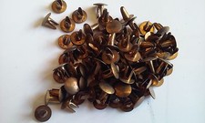 50  14-4 Pure Brass "Cymbal Sizzlers" 9/64"Diameter x 1/4"Length x 5/16"Head