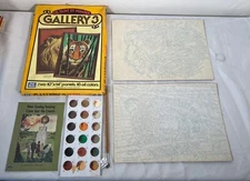 VTG Craft Master Paint by Number Jungle Cats 1970s NO. 18702