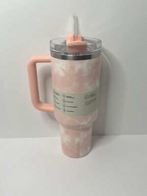 Stanley Quencher H2.0 Tumbler 40oz Peach Tie Dye NEW! TARGET EXCLUSIVE  41604381485| eBay