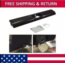 Steel Rear Bumper Roll Pan W/ License Plate Light For 99-07 Chevy Silverado 1500