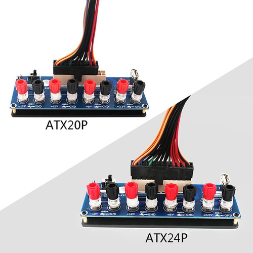 Stromversorgungskarte Stromausgangsklemme Netzteil Atx Transferboard - Bild 2 von 12