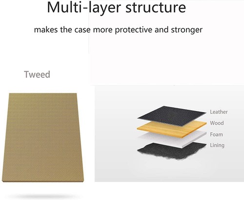 Crossrock Electric Bass Guitar Case , Decent Vintage Bass Hardshell, Tweed - Bild 7 von 7