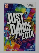 Just Dance 2014 Nintendo Wii Authentic Instruction Manual Booklet Only