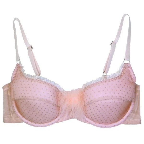 Brasieres y seda lunares Bra Sets para Mujeres