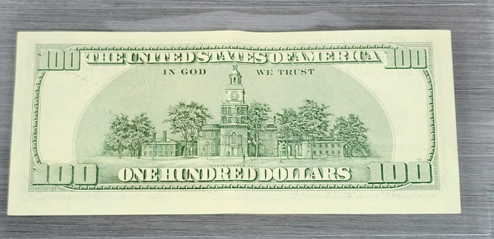 2003 $100 One Hundred Dollar Bill Federal Reserve Legal Tender Note Cash Money - Image 2 of 2
