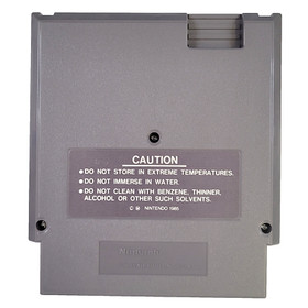 Carrello Top Gun NES con manuale e custodia protettiva Nintendo TESTATO FUNZIONANTE