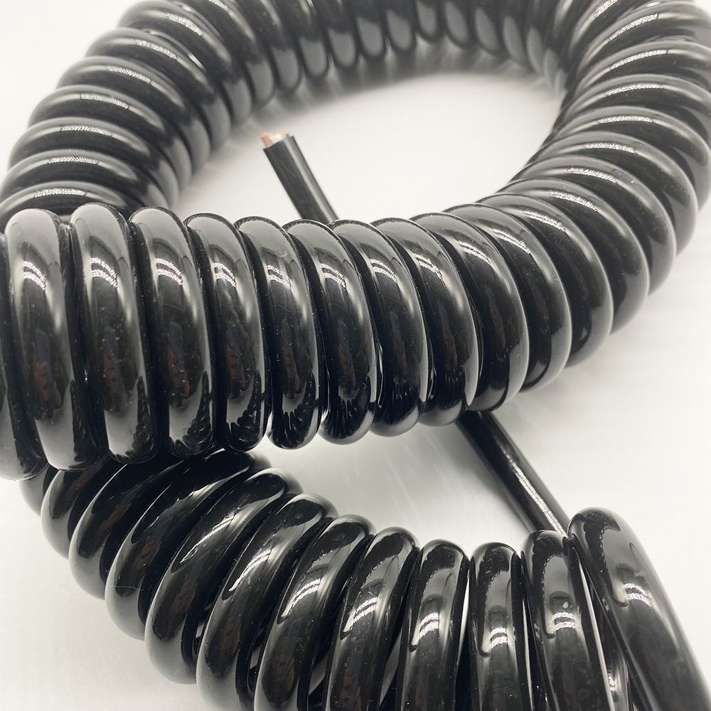 注文 Spiral Power Cord 2 Cores 22AWG Telescopic Cable Black 4 20AWG Spr 4  Core Black Spiral Power Cord 2 Cores 22AWG Telescopic Cable Black 4 20AWG Spr
