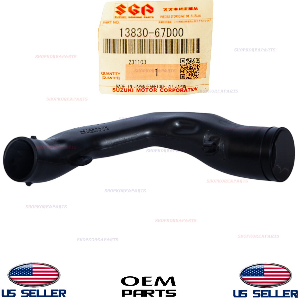 Suzuki 1383067D00 Genuine OEM Air Inlet Duct for sale online | eBay