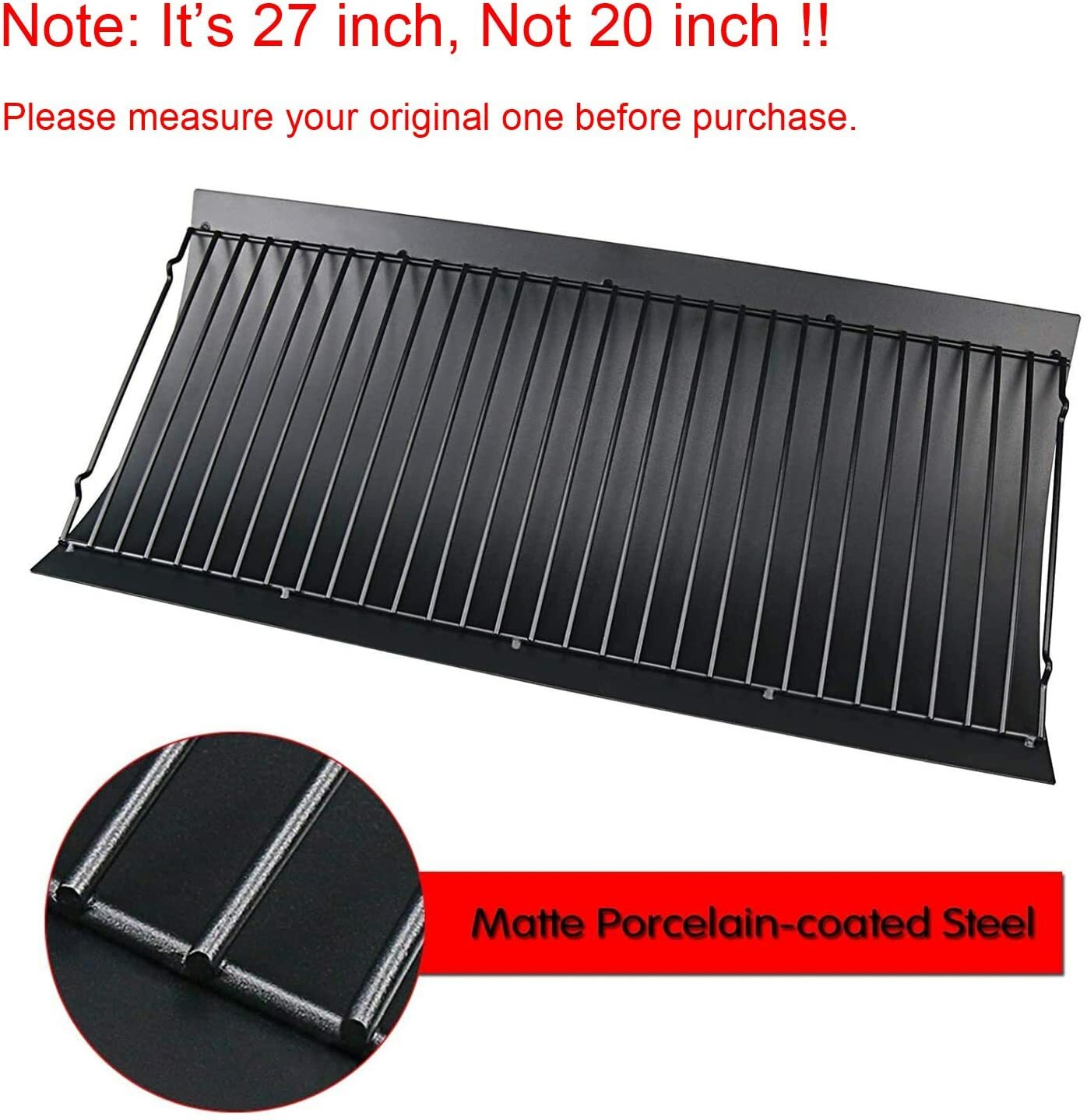 27" Ash/Drip Pan Replacement Part Kit for Chargriller & Charbroil