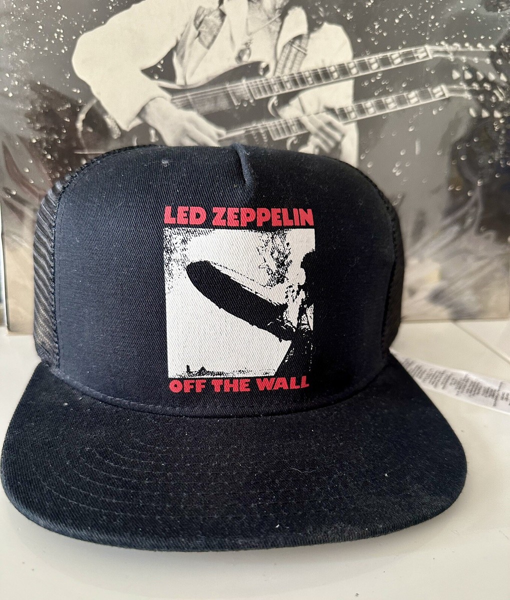 Vans X LED ZEPPELIN Hat Cap Trucker Mesh Snapback BRAND NEW RARE