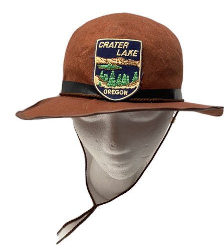 Vintage Crater Lake Oregon Kids Forest 