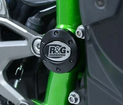 R&G Frame Plugs Black (Kit) Kawasaki Ninja H2 2015 - 2020 - Image 3 of 4