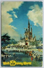 Walt Disney World Florida~Cinderella Castle Artist Conception~1970 PM Not Open