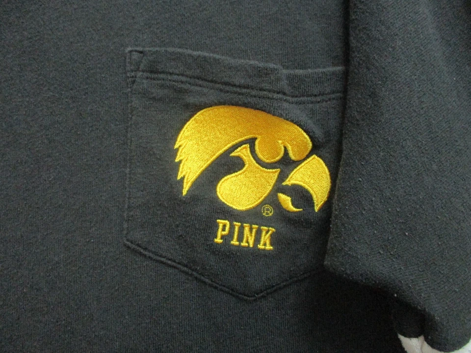 Suéter ROSA Victorias Secret Iowa Hawkeyes Grande Adulto Negro Pullover Mujer L Foto 2 de 4