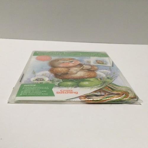 Kit de tarjetas de punto de cruz Ed Hedgehog Fantastic Fox The World of Cross Stitching - Imagen 4 de 12