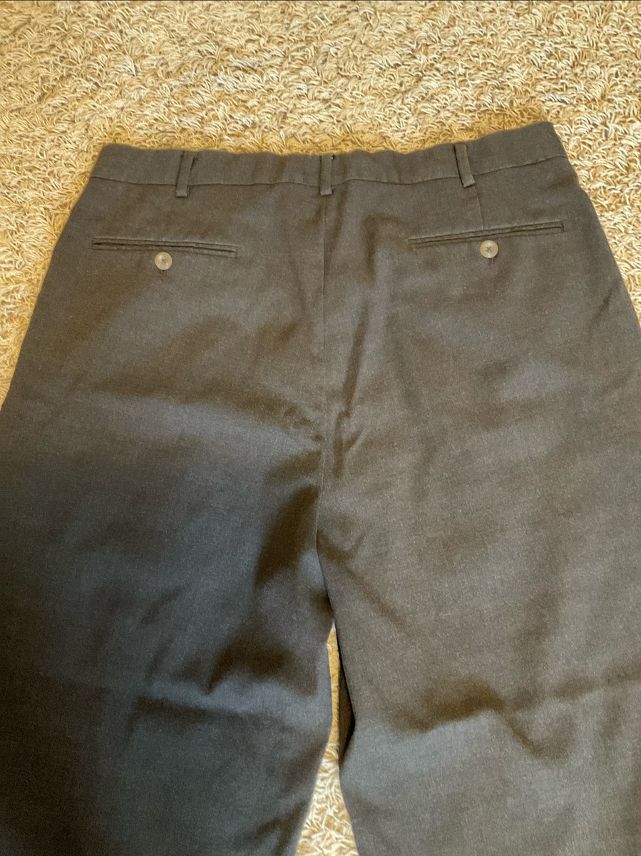 Perry Ellis Portfolio Dress Pants Mens 36x30 Brown Pleated Perry Ellis Portfolio Dress Pants Mens 36x30 Brown Pleated