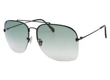Tom Ford Mackenzie-02 TF 883 01P Black Green Gradient Men’s Sunglasses 64-15-140
