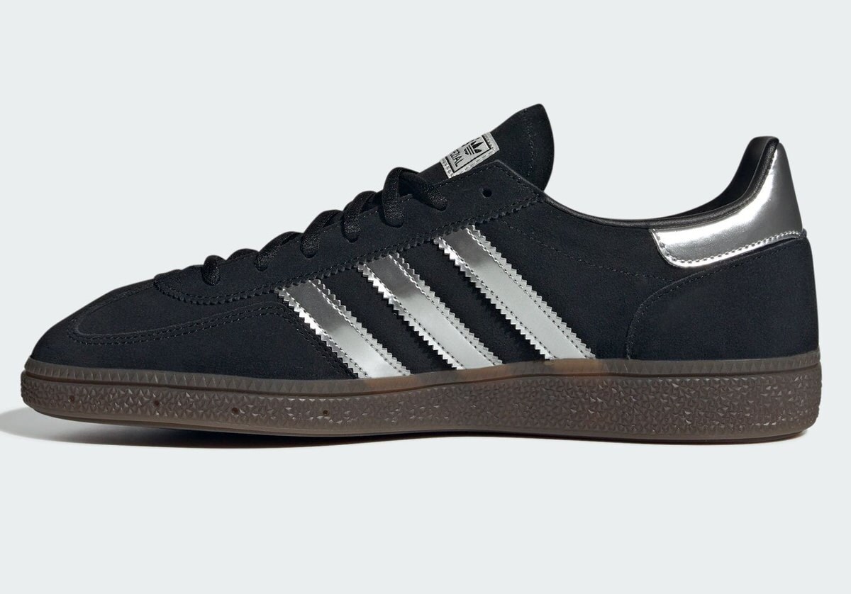 JP5356 adidas Originals Handball Spezial Core Black Silver JP5356 adidas Originals Handball Spezial Core Black Silver