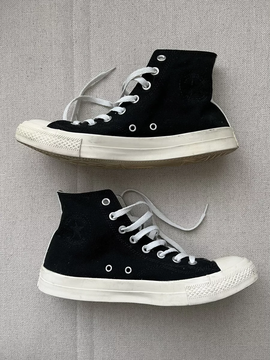 2012 CDG Comme des Garcons PLAY x Converse Chuck Taylor Black Sneakers Shoes 9
