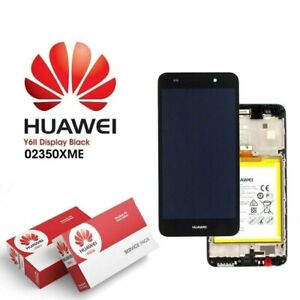 DISPLAY LCD TOUCH ORIGINALE HUAWEI Y6 II CAM-L21 NERO SERVICE PACK