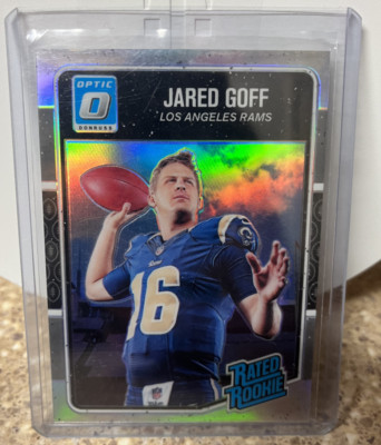 Jared Goff 2016 Panini Donruss Optic Rated Rookie Holo #172