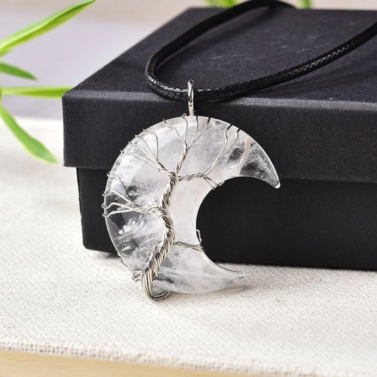 Tree of 2024 life quartz necklace