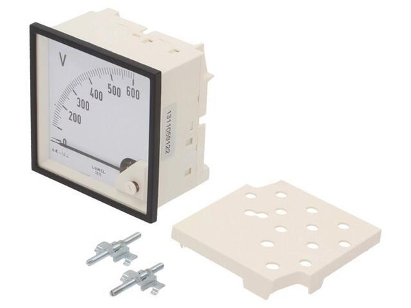 EA19N E61600000000 MessgeräT: Montage FüR Frontplatten Analog Vac: 0-600V 96X96M-image