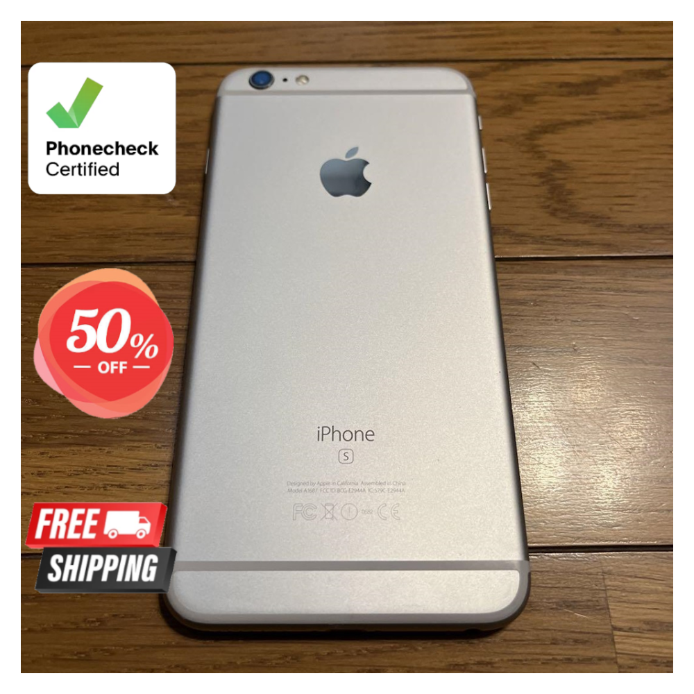 Apple iPhone 6s Plus - 64 GB - Silver (Sprint) for sale online | eBay
