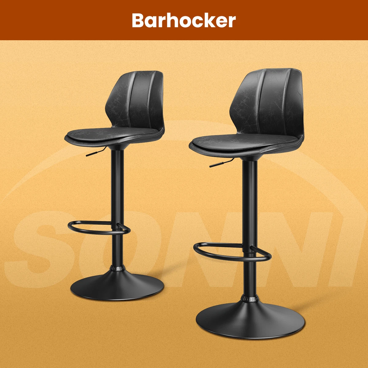 1970s Kelco Grau Küchenhocker Runder Hocker Taburettli | Acheter Sur
