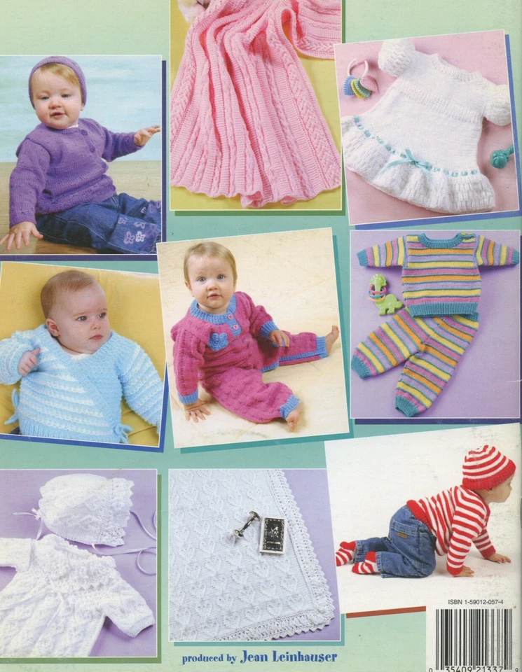American School of Needlework Pattern Book 1337 Bouncing Baby Knit Wardrobe - Image 2 of 2