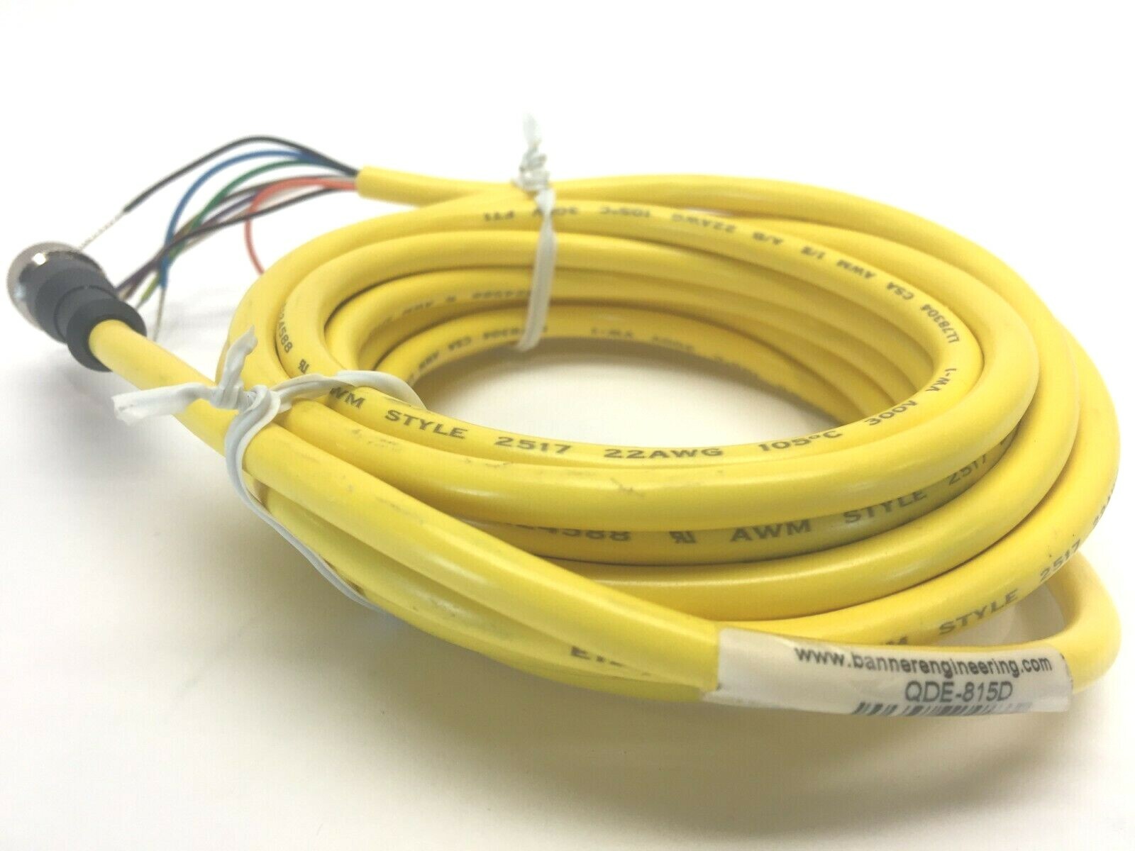 Banner Engineering Qde 815d Straight Female Cordset Qde815d For