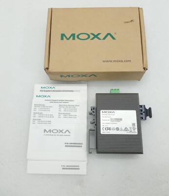 Moxa IMC-21-S-SC Ethernet-zu-Faser Medienkonverter Rev 3.1.2