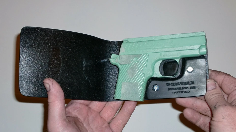Kevin's Wallet/Pocket Holster - Springfield 911 380/9mm - Image 2 of 4