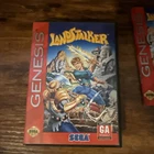 vintage Genesis Sega land stalker video game complete with cib ￼