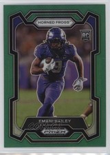 2024 Panini Prizm Draft Picks Green Prizm Emani Bailey #158 0jm6