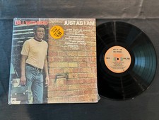 Bill Withers  Just as I Am  VG + SXBS 7006  Buddha Records  Vinyl LP Shrink Wrap