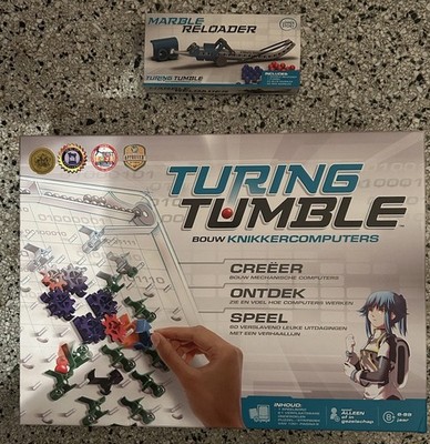 Turing Tumble Build Marble Powered Computers Complete Educational Science Game