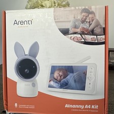 ARENTI 4MP Baby Monitor WiFi 2.4G/5G, Auto Tracking, Night Vision, Temp Sensor