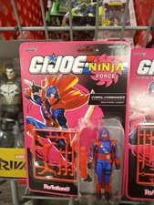 Super7 G.I. Joe Reaction Plus Ninja Force Cobra Commander