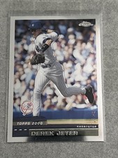2000 Topps Chrome Derek Jeter #15 New York Yankees Base Set Baseball Card