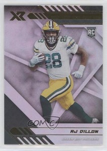 2020 Panini XR Rookie AJ Dillon #125 Rookie RC
