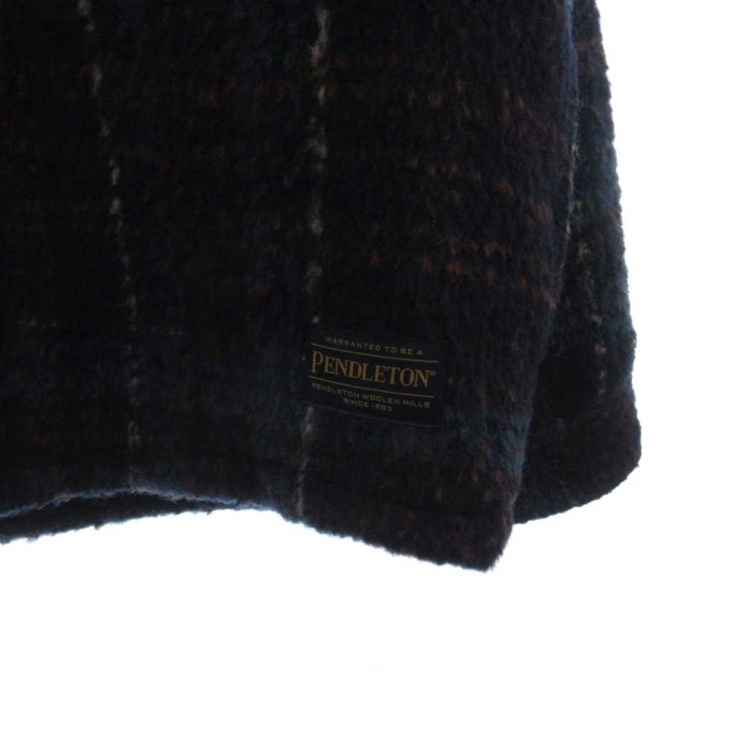 Pendleton Quilt Lining Check Jacket Coverall Fill… - image 4