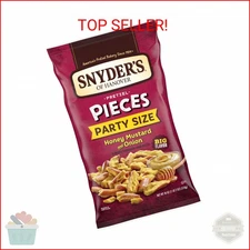 Snyder's of Hanover Honey Mustard & Onion Flavored Pretzel Pieces, 18 Oz