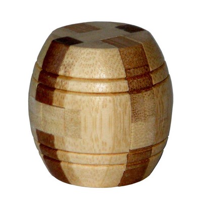 Eureka 3D-Bambus-Gehirn-Puzzle-Fass ***