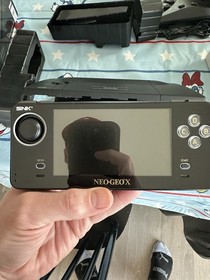 SNK Neo Geo X Gold Limited Edition Handheld Console HDMI 720p Dock Box