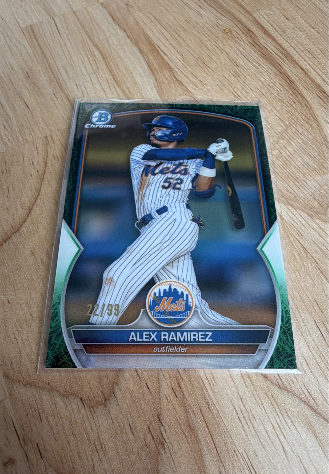 2023 Bowman - Prospects Alex Ramirez #BP-50 Green 22/99 (RC)