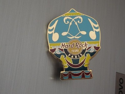 Hard Rock Cafe pin Paris Montgolfier hot air Balloon 2014