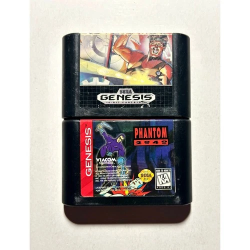 Sega Genesis Side Scrolling Shooter bundle Video Game lot🔥Works! Authentic