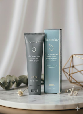 Face Reality 2.5% Advanced Acne Med 1.5 FL  or 44 ml /NEW