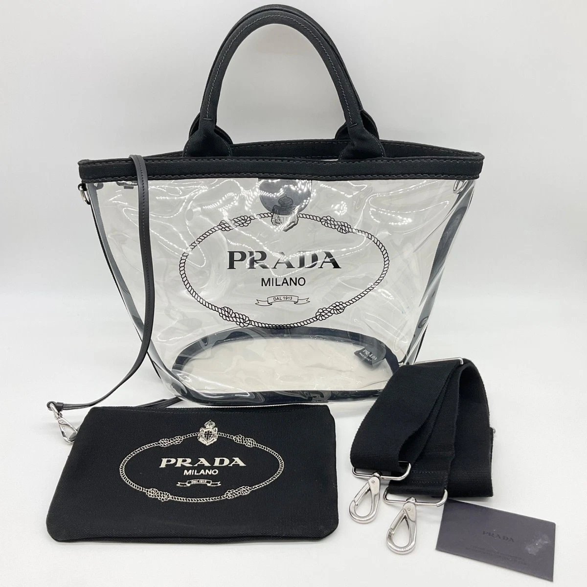 PRADA Vinyl Exterior Bags & Handbags for Women for sale | eBay